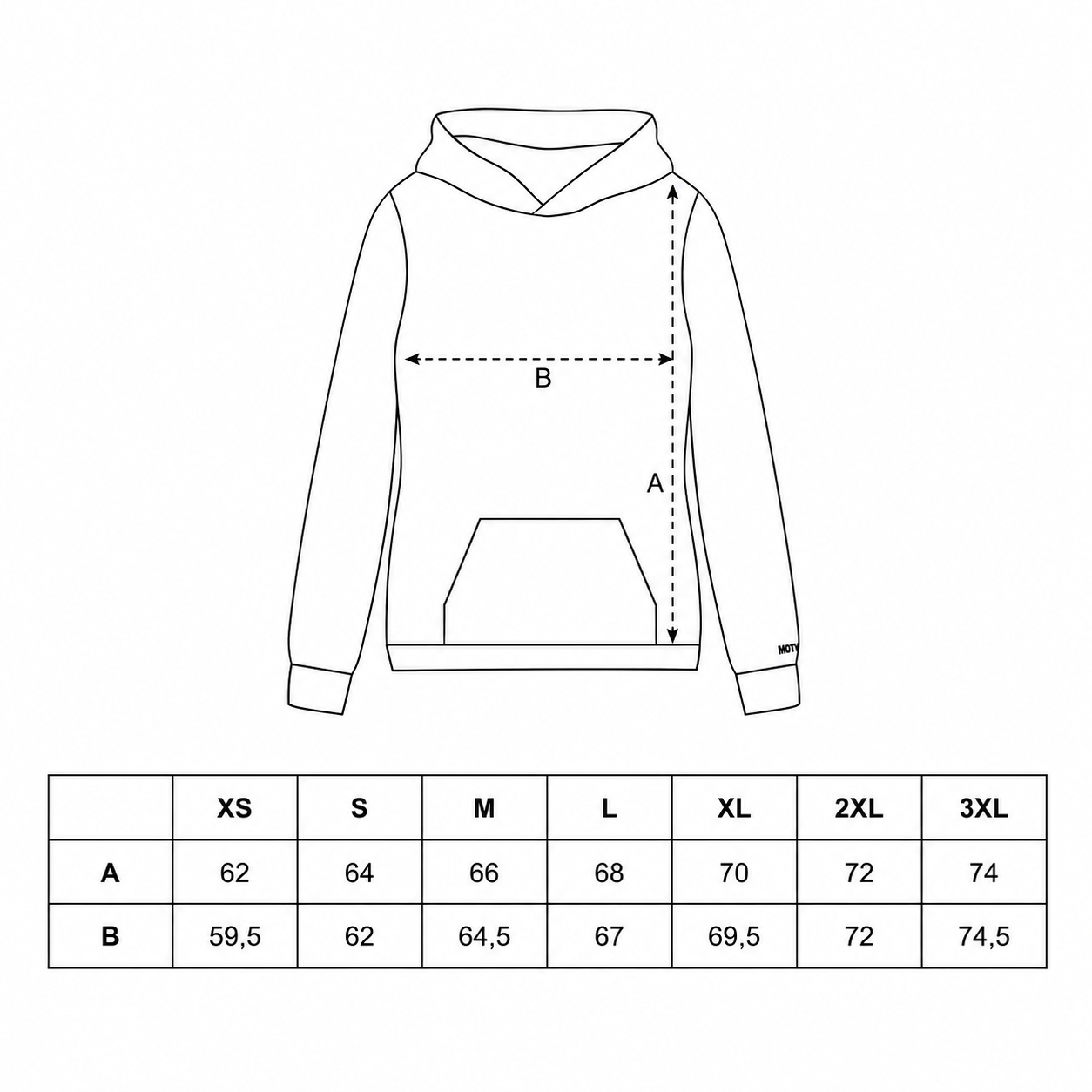 Hoodie - lila