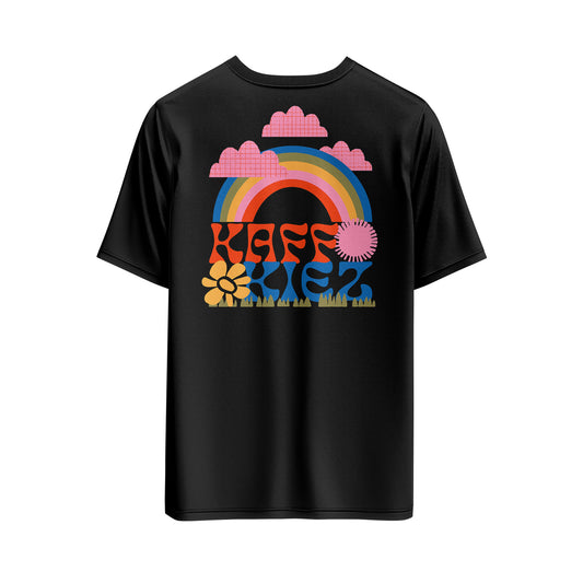 SHIRT - Regenbogen (schwarz)