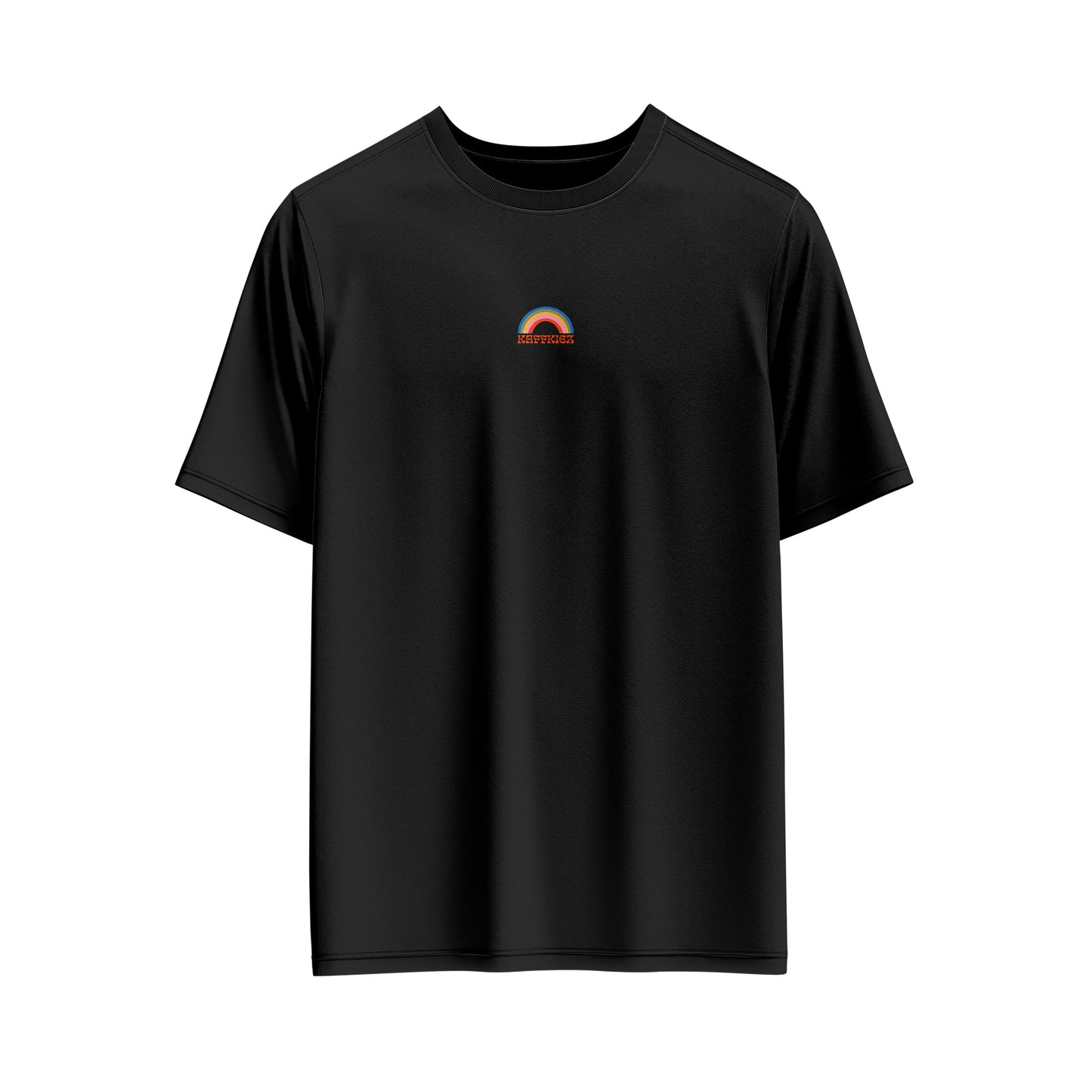 SHIRT - Regenbogen (schwarz)