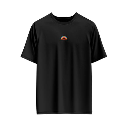 SHIRT - Regenbogen (schwarz)