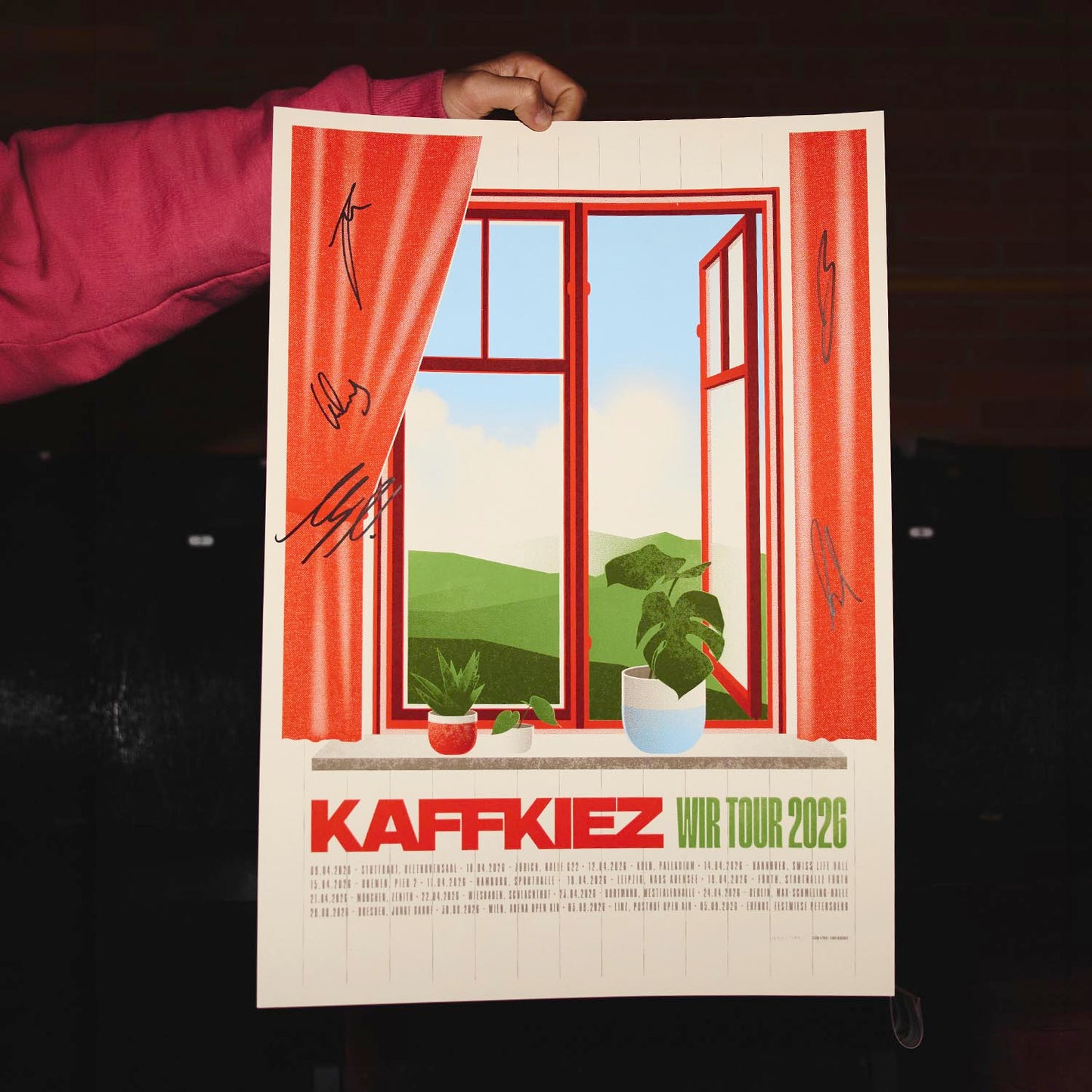 Siebdruckposter (unterschrieben)
