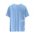 SHIRT - BLAU FLOWER