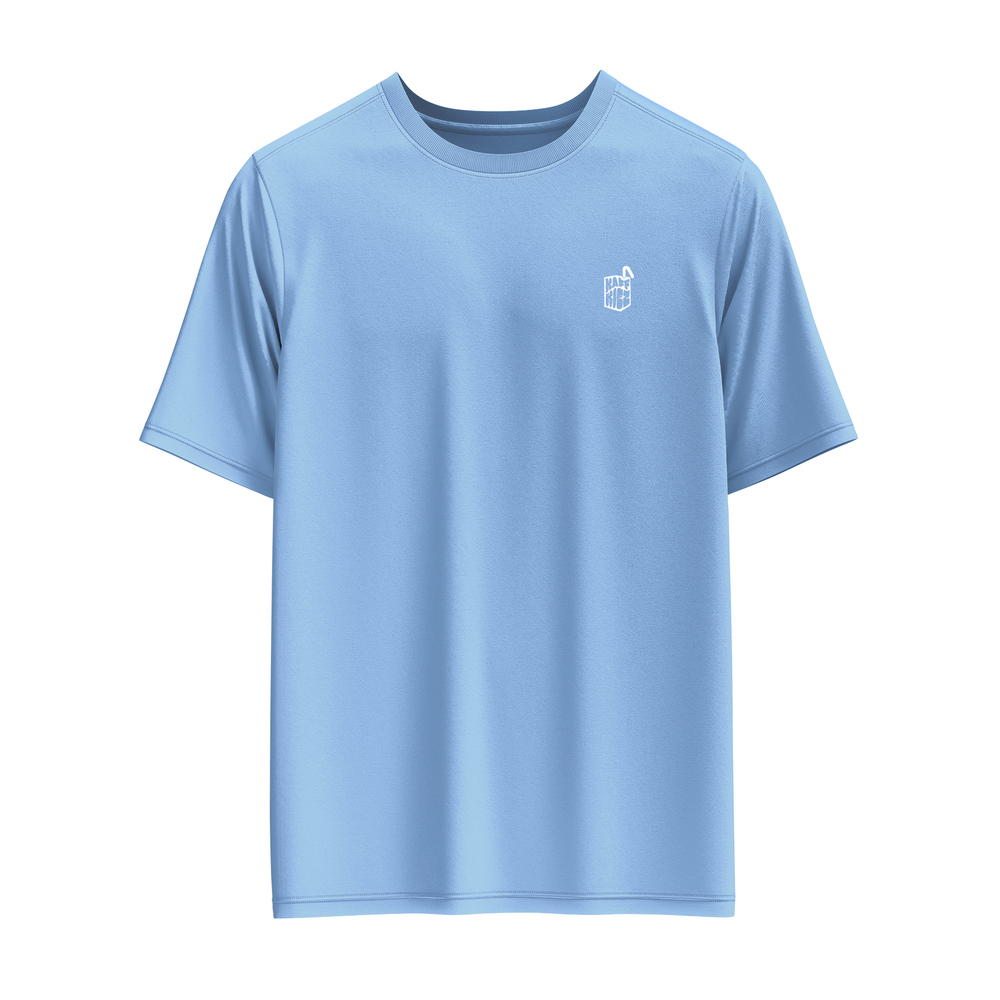 SHIRT - BABYBLAU